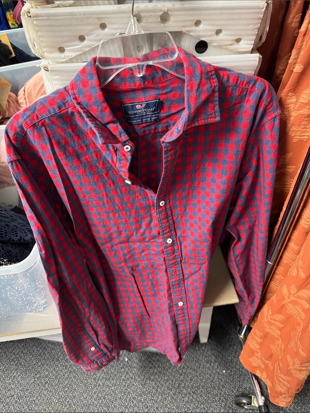Vineyard vines button down L // 082821